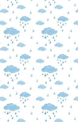 Rolgordijn verduisterend Wolken en regen