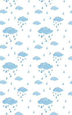 Rolgordijn verduisterend Wolken en regen