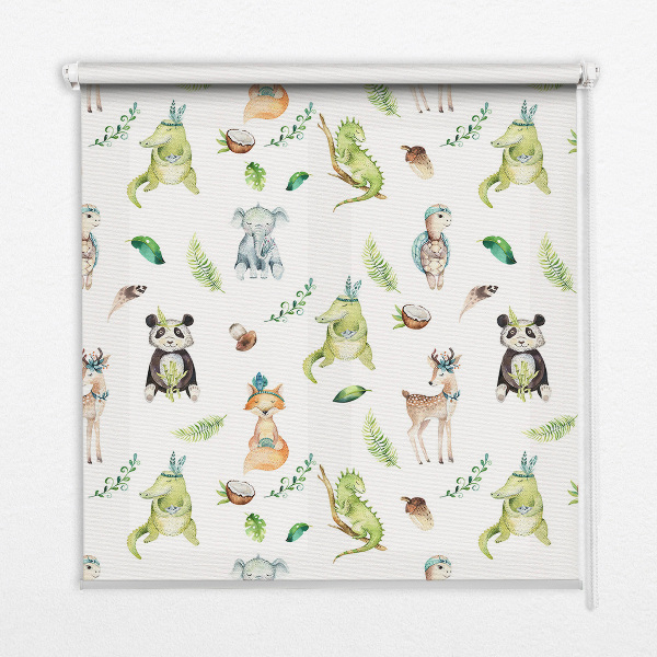 Rolgordijn verduisterend Dieren en planten