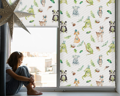 Rolgordijn verduisterend Dieren en planten