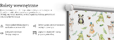 Rolgordijn verduisterend Dieren en planten