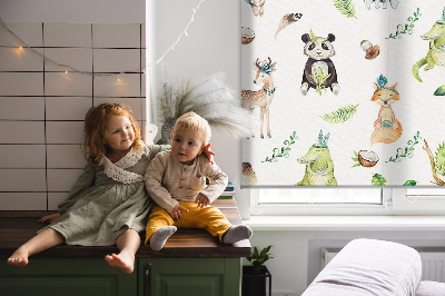 Rolgordijn verduisterend Dieren en planten