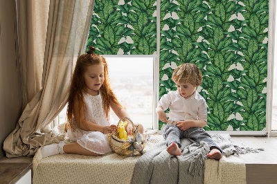 Rolgordijn verduisterend Groene bladeren