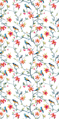 Rolgordijn verduisterend Een vogel op een tak