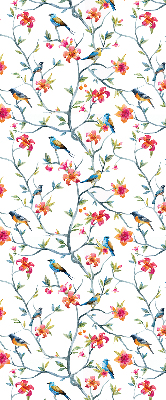 Rolgordijn verduisterend Een vogel op een tak