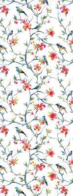 Rolgordijn verduisterend Een vogel op een tak