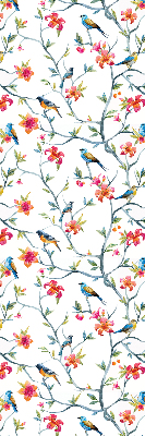 Rolgordijn verduisterend Een vogel op een tak