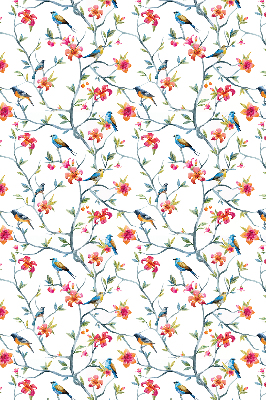 Rolgordijn verduisterend Een vogel op een tak