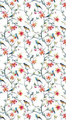 Rolgordijn verduisterend Een vogel op een tak