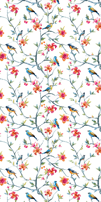 Rolgordijn verduisterend Een vogel op een tak