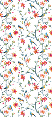 Rolgordijn verduisterend Een vogel op een tak