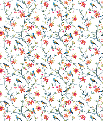 Rolgordijn verduisterend Een vogel op een tak