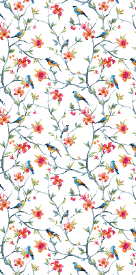 Rolgordijn verduisterend Een vogel op een tak