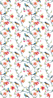 Rolgordijn verduisterend Een vogel op een tak