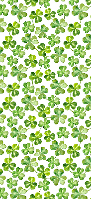 Rolgordijn voor het raam Geluksklaver