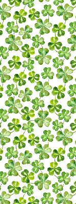 Rolgordijn voor het raam Geluksklaver