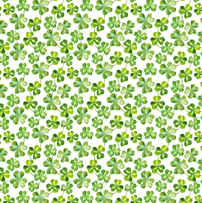 Rolgordijn voor het raam Geluksklaver