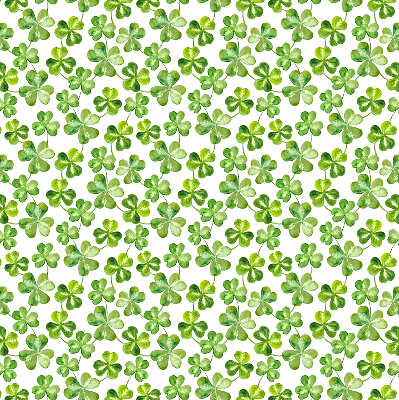 Rolgordijn voor het raam Geluksklaver