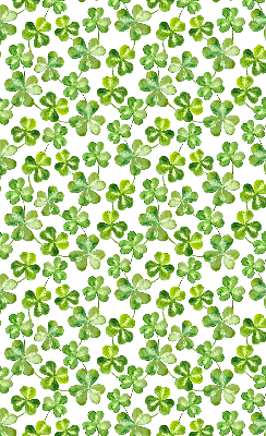 Rolgordijn voor het raam Geluksklaver