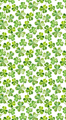 Rolgordijn voor het raam Geluksklaver