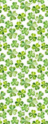 Rolgordijn voor het raam Geluksklaver