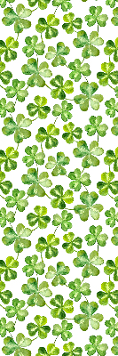 Rolgordijn voor het raam Geluksklaver