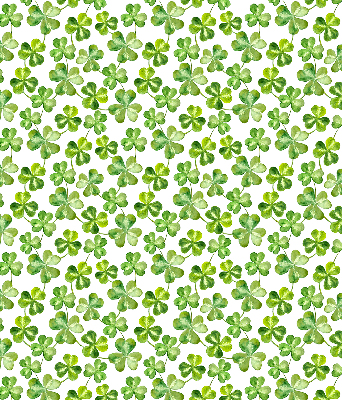 Rolgordijn voor het raam Geluksklaver