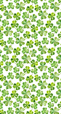 Rolgordijn voor het raam Geluksklaver