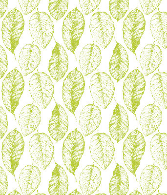 Rolgordijn voor het raam limoenblaadjes