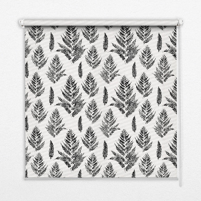 Rolgordijn verduisterend Geschilderde bladeren