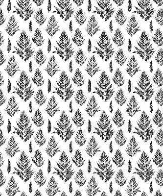 Rolgordijn verduisterend Geschilderde bladeren