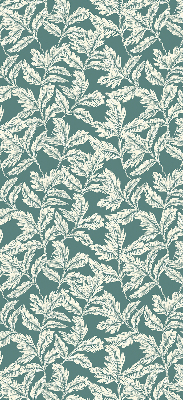 Rolgordijn voor het raam Bladbehang