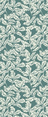 Rolgordijn voor het raam Bladbehang