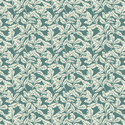 Rolgordijn voor het raam Bladbehang