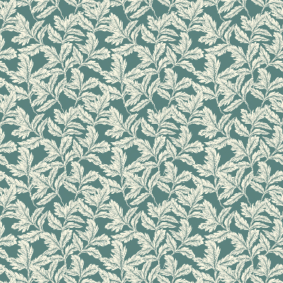 Rolgordijn voor het raam Bladbehang