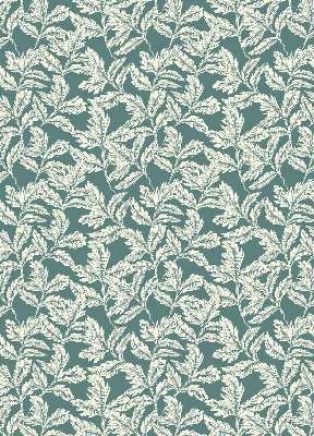 Rolgordijn voor het raam Bladbehang