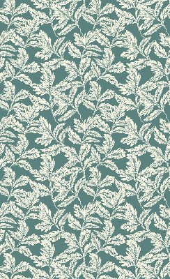 Rolgordijn voor het raam Bladbehang