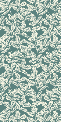 Rolgordijn voor het raam Bladbehang