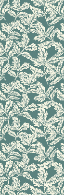 Rolgordijn voor het raam Bladbehang