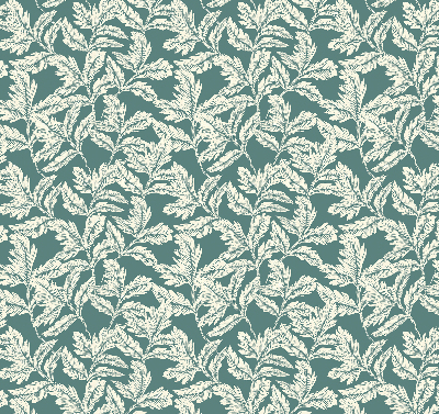 Rolgordijn voor het raam Bladbehang