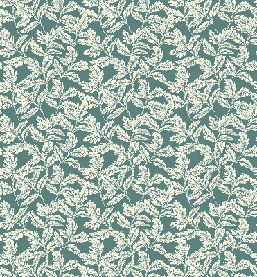 Rolgordijn voor het raam Bladbehang