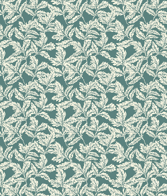 Rolgordijn voor het raam Bladbehang