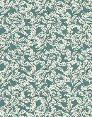 Rolgordijn voor het raam Bladbehang