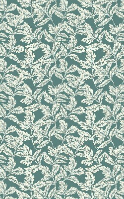 Rolgordijn voor het raam Bladbehang