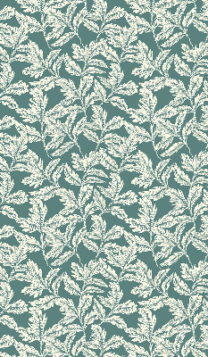 Rolgordijn voor het raam Bladbehang