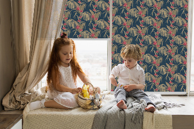 Rolgordijn verduisterend Interessante planten