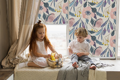 Rolgordijn verduisterend Klaprozen