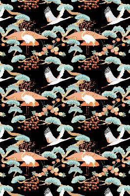 Rolgordijn voor het raam Vliegende reiger