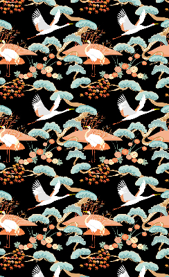 Rolgordijn voor het raam Vliegende reiger