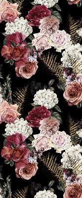 Rolgordijn voor het raam Boeket rozen